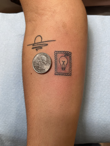 Explore mens small tattoo ideas, creative tattoo ideas in Butler, available at Kryptic Skin Tattoo