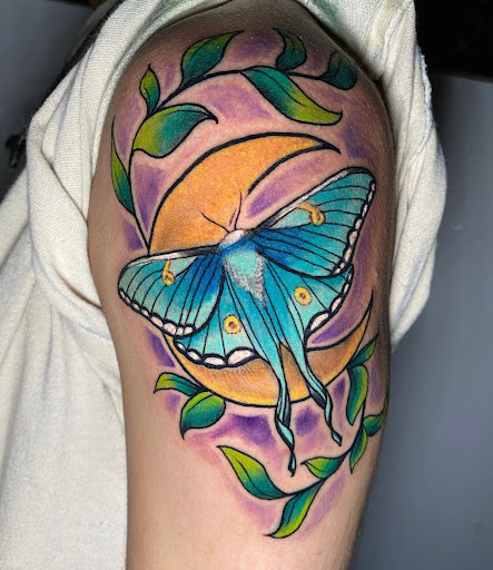 Explore matilda tattoo ideas, creative tattoo ideas in Wichita Falls, available at Firme Copias Tattoo shop