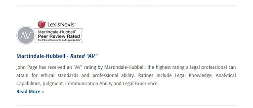 Personal Injury Attorney «Page Law», reviews and photos