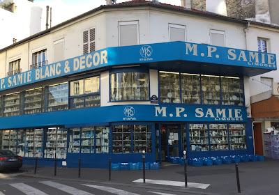 Porcelaines MP Samie à Paris