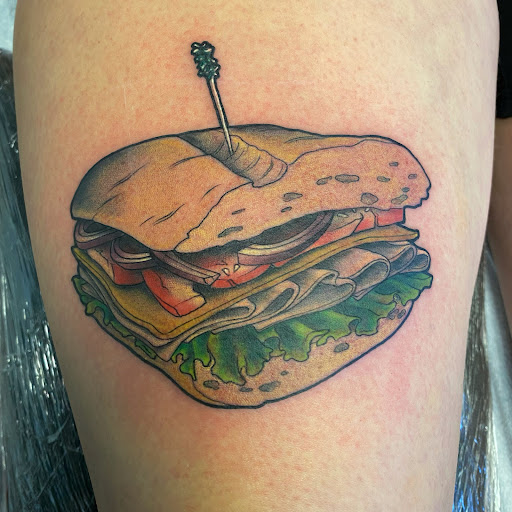 Explore male tattoo ideas for men, creative tattoo ideas in Pendleton, available at TRUE GRIT TATTOO