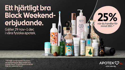 Apotek Hjärtat ICA Maxi Karlshamn Korpadalsvägen 3, 374 51 Asarum, Sverige