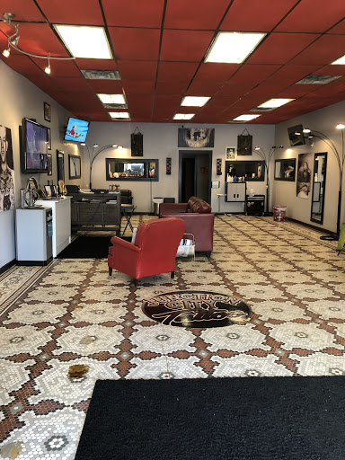 Find face tattoo idea for your next unique tattoo in Junction City at Junction City Tattoo