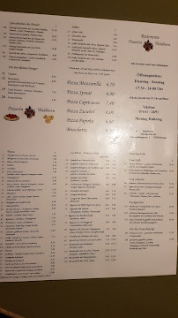 Carte du Gasthaus Waldhorn à Sexau