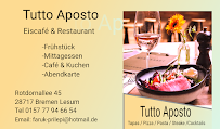Menu / carte de Pizza Restaurant ,Tutto Aposto à Bremen
