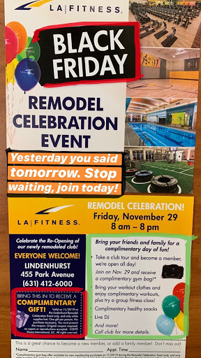 Gym «LA Fitness», reviews and photos, 455 Park Ave, Lindenhurst, NY 11757, USA