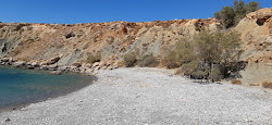 Foto van Vlychada beach wilde omgeving