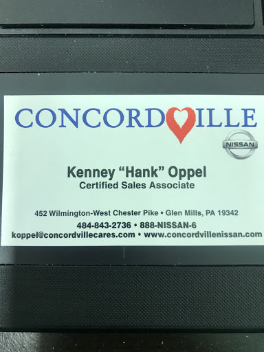 Nissan Dealer «Concordville Nissan», reviews and photos, 452 Wilmington West Chester Pike, Glen Mills, PA 19342, USA