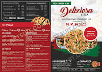 DELIZIOSA PIZZA and restaurant à Paris carte
