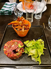 Steak tartare du Restaurant français Chez Charlotte à Podensac - n°8