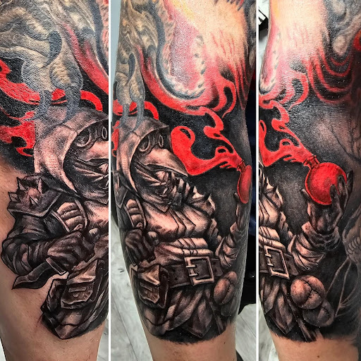 Explore small religious tattoo ideas, creative tattoo ideas in Kenosha, available at Kenosha Tattoo Company