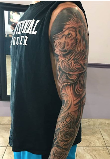 Explore soccer ball tattoo ideas, creative tattoo ideas in Palm Harbor, available at High Quality Tattoo Studios