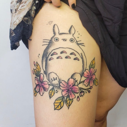 Explore outdoors tattoo ideas, creative tattoo ideas in Athens, available at 3 Ravens Tattoo & Piercing