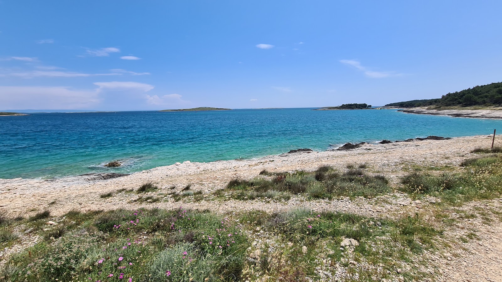 Foto di Spiaggia Pinizule circondato da montagne