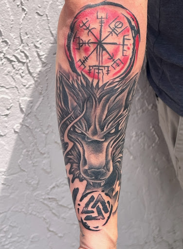 Explore catholic tattoo ideas, creative tattoo ideas in Orange Park, available at All Aces Tattoo and Body Piercing LLC