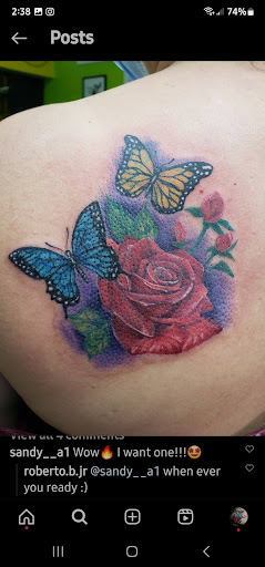 Explore marine life tattoo ideas, creative tattoo ideas in Riverside, available at Darkstar Tattoo CA