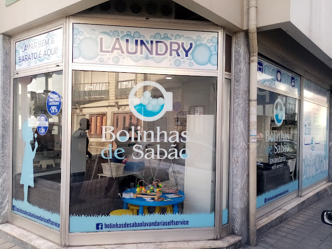 Bolinhas de Sabão lavandaria self service Horário de abertura