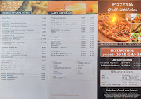 Carte du Pizzeria Grillstübchen Alfano - Werther à Werther