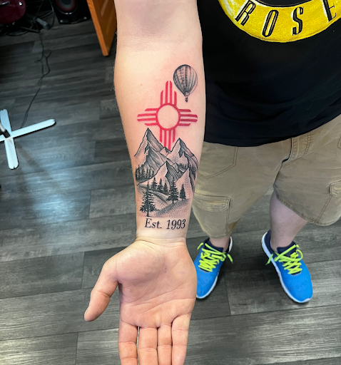 Explore stitches tattoo ideas, creative tattoo ideas in Silver City, available at Independent Ink Tattoo