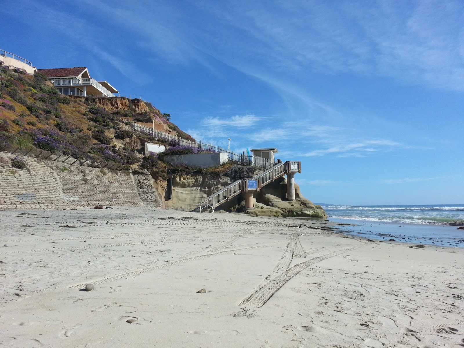 Foto von Solana beach und die siedlung