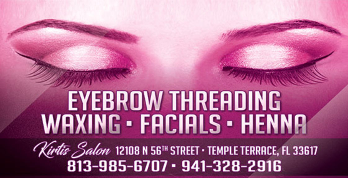 Kirtis Salon Eyebrow Threading