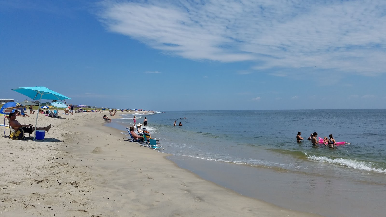 Monmouth Beach的照片 带有长直海岸