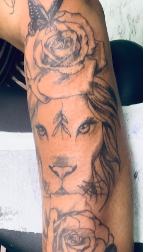 Explore butterfly tattoo cover up ideas, creative tattoo ideas in Warner Robins, available at Pen & Portrait Tattoos