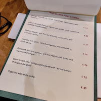 Restaurant de spécialités de Venise Ristorante Casa Cappellari à Venice (la carte)