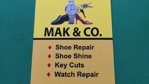 Mak & Co. Shoe Repair and Key Cuts and watch repair