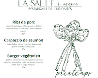 La Salle - restaurant & brocante à Hyères menu