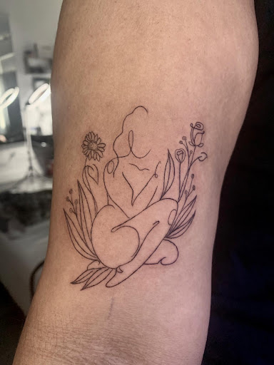 Explore 1 4 tattoo sleeve ideas, creative tattoo ideas in Miami, available at Glitterpoop Studios