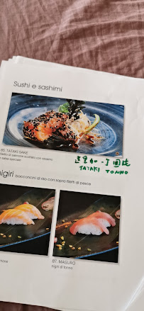 Ristorante Giapponese Sushiro di Zhang Cheng Liang & C. Sas à Avigliana menu