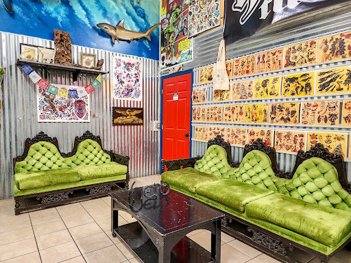 Explore mens angel tattoo ideas, creative tattoo ideas in Conway, available at Hero Tattoo