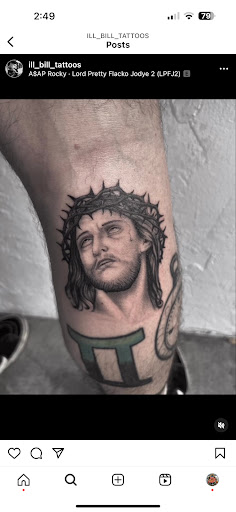 Explore cyber sigilism tattoo ideas, creative tattoo ideas in Santa Rosa, available at Avenue Tattoo