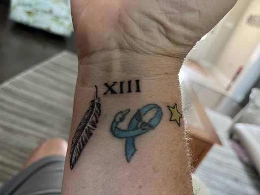 Explore bart and lisa tattoo ideas, creative tattoo ideas in Foley, available at Next Level Tattoo