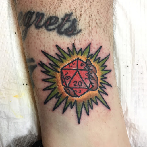 Explore wrench tattoo ideas, creative tattoo ideas in Houghton, available at Bramble & Stag Tattoo Parlour