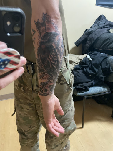 Explore knowledge tattoo ideas, creative tattoo ideas in Lakewood, available at Union Ave Tattoo Company