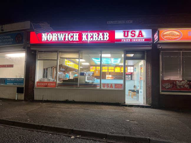 The Norwich Kebab & USA Fried Chicken - Norwich
