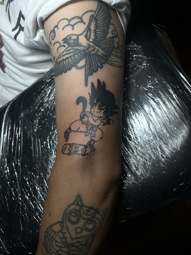 Explore danny phantom tattoo ideas, creative tattoo ideas in Asheville, available at Alday Art Studio