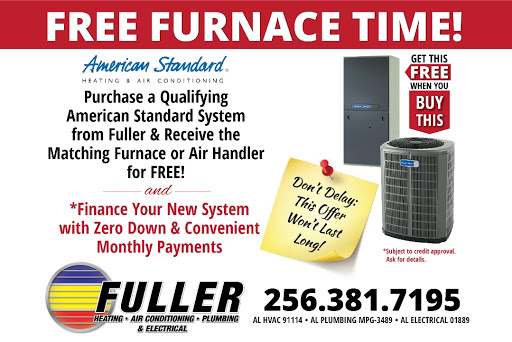 HVAC Contractor «Fuller Heating, Air Conditioning & Plumbing», reviews and photos, 509 Woodward Ave, Muscle Shoals, AL 35661, USA