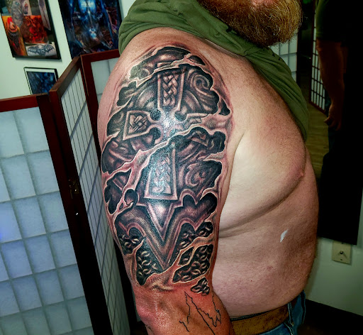 Explore great meaningful tattoo ideas, creative tattoo ideas in Richmond, available at Art Period llc Tattoos and Artwork by Leigh Odom