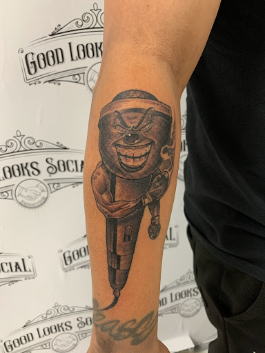 Explore destiny 2 tattoo ideas, creative tattoo ideas in Dover, available at Good Looks Social Tattoo Club