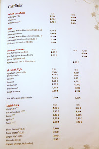 Restaurant italien Pizzeria San Remo à Kiel (le menu)