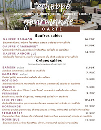 Menu du L'échoppe gourmande à Saint-Céneri-le-Gérei