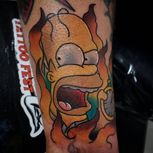 Explore back tattoo cover up ideas, creative tattoo ideas in Franklin Park, available at Atmosphere Tattoo Gallery - Franklin Park