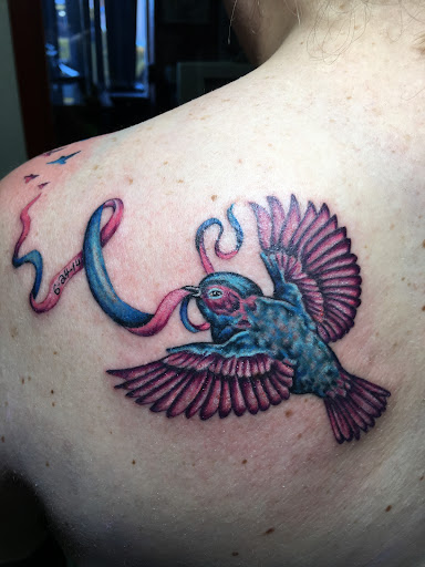 Explore juice wrld tribute tattoo ideas, creative tattoo ideas in Alamosa, available at Ink Pusher