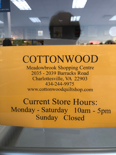Fabric Store «Cottonwood», reviews and photos, 2035 Barracks Rd, Charlottesville, VA 22903, USA