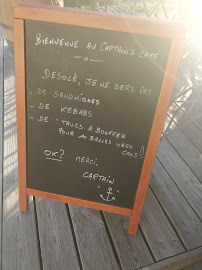 Captain's Café à La Rochelle menu