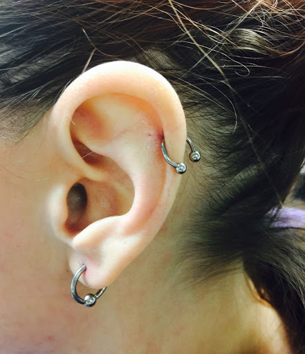 Explore polka trash tattoo ideas, creative tattoo ideas in Hendersonville, available at Endless Kreations Custom Tattoo & Piercing LLC