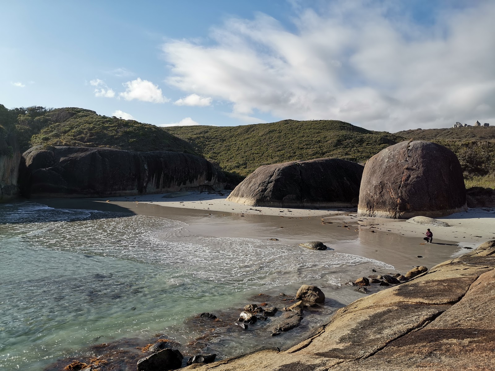 Foto van Elephant Rocks Beach gelegen in een natuurlijk gebied